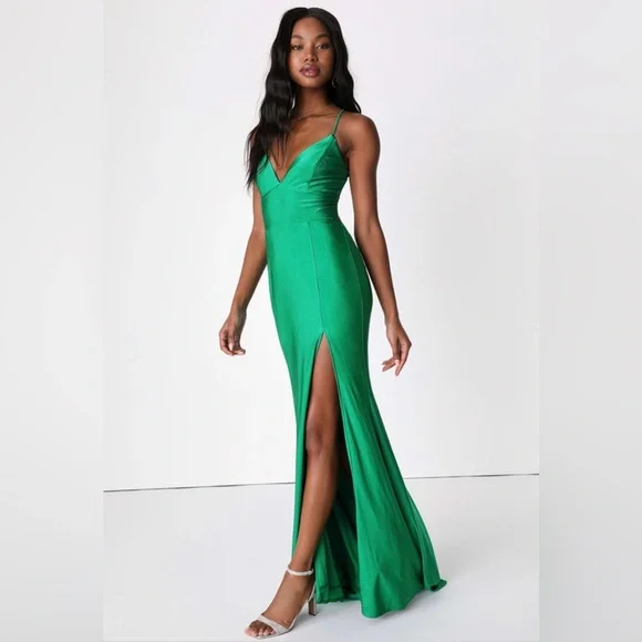 tadashi shoji lace overlay dress Tadashi Shoji CFJ24363MD - High-Low Trumpet Dress main image 0